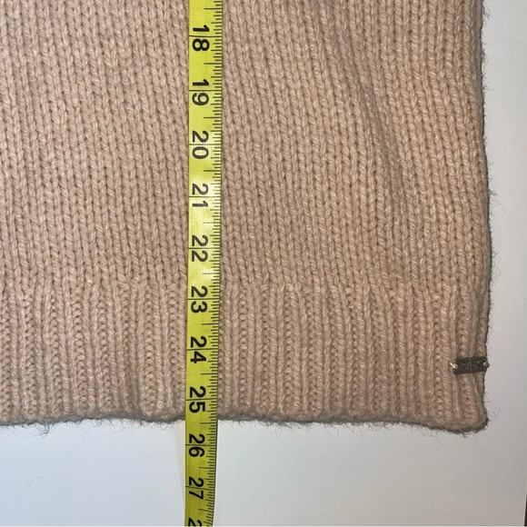 PINK Victoria’s Secret Cream Lace-up Front Oversized Sweater Xsmall Women’s - Picture 7 of 10